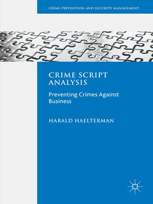 cover image of Crime Script Analysis